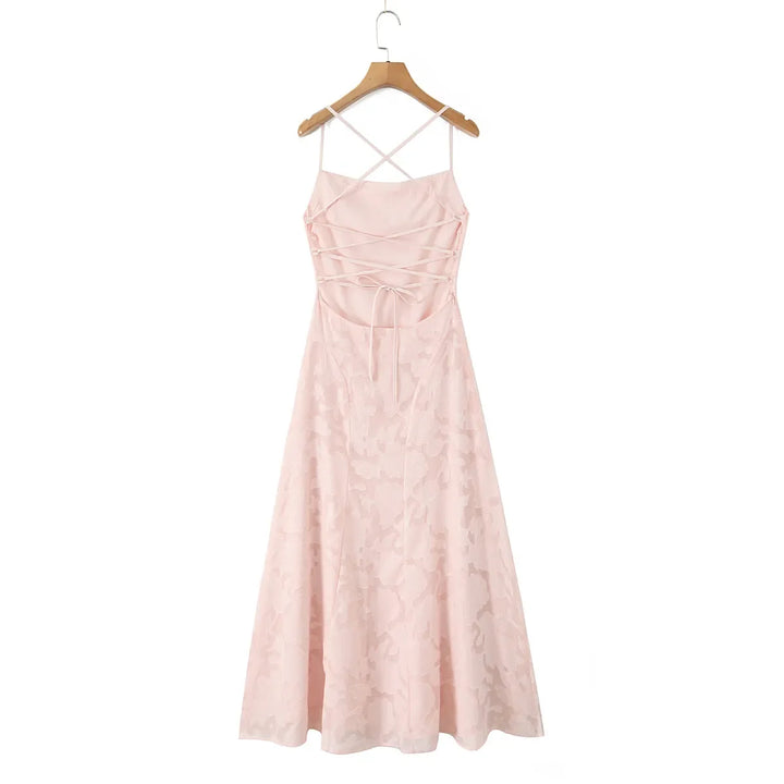 Robe de soirée femme à motif floral, coupe longue et élégante, idéale pour fêtes et cérémonies.
