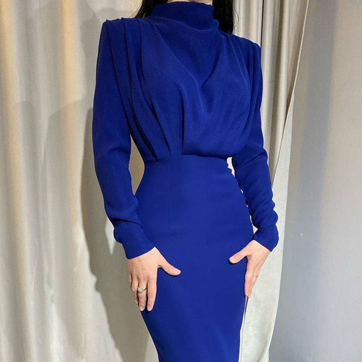 Robe d'été longue femme, coupe fluide, élégante et polyvalente pour vos événements.