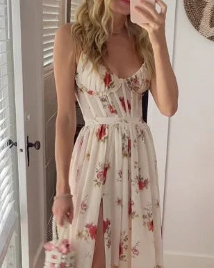 "Robe midi drapée élégante, jupe fluide, encolure drapée, silhouette flatteuse, idéale pour événements et sorties décontracté