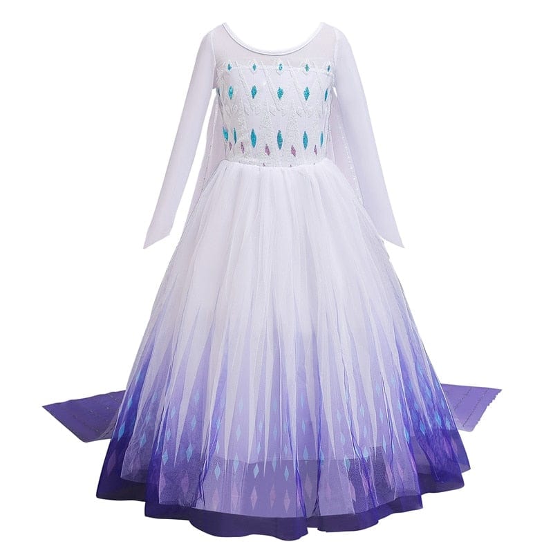 Robe princesse enfant, carnaval, anniv. 4-10 ans.  Costume féérique, confortable.