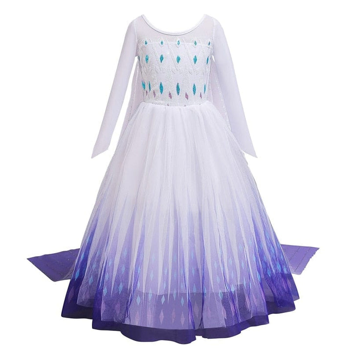 Robe princesse enfant, carnaval, anniv. 4-10 ans.  Costume féérique, confortable.