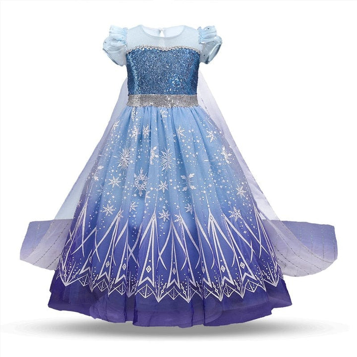 Robe princesse enfant, carnaval, anniv. 4-10 ans.  Costume féérique, confortable.