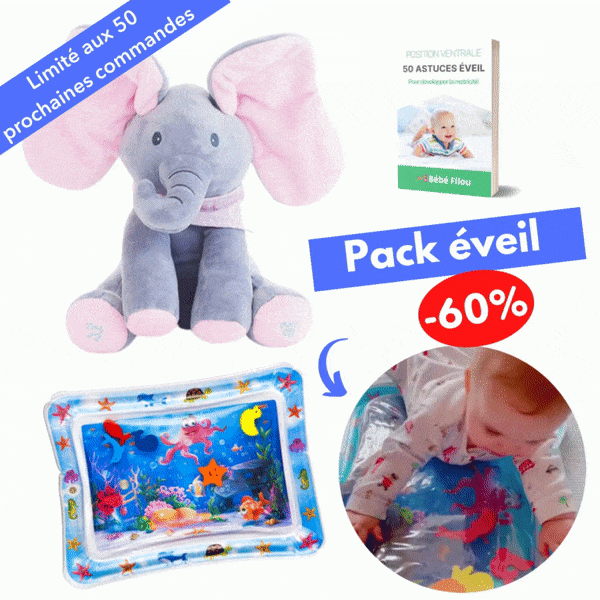 Éléphant en peluche Bibou chantant et interactif, parfait cadeau d'éveil pour nourrissons et jeunes enfants.