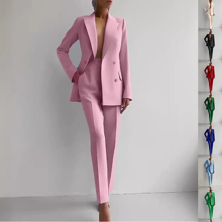 Conjunto elegante para mujeres - Blazer y Pantalón Slim