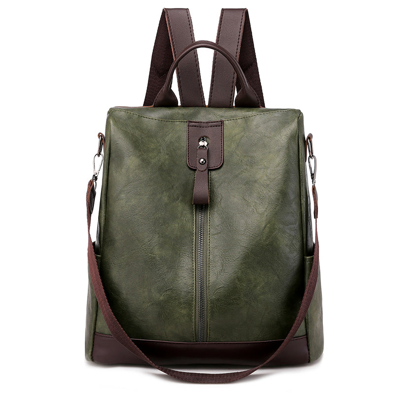 Sac à dos convertible en simili cuir, chic et pratique.  Design élégant, polyvalent, bretelles réglables.