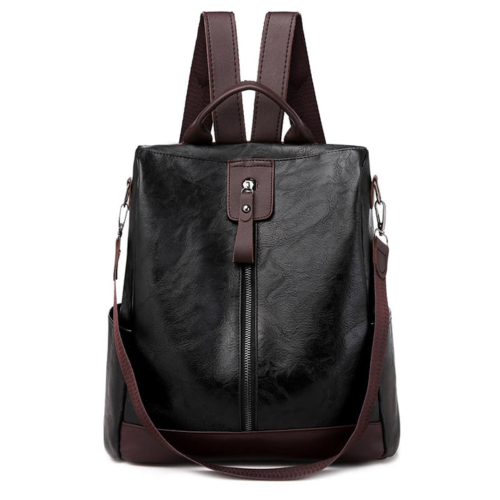 Sac à dos convertible en simili cuir, chic et pratique.  Design élégant, polyvalent, bretelles réglables.