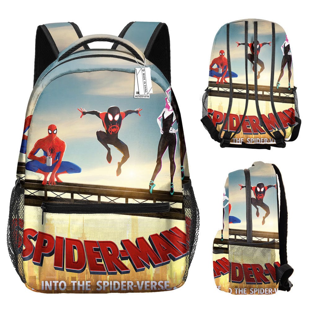Sac à dos enfant, motifs Spiderman, super-héros, rentrée scolaire.