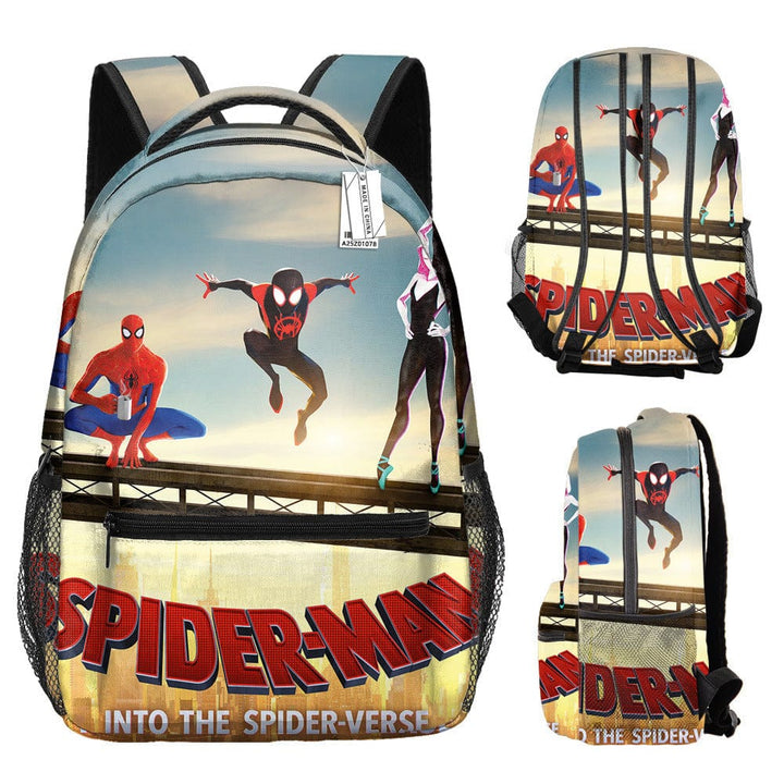 Sac à dos enfant, motifs Spiderman, super-héros, rentrée scolaire.