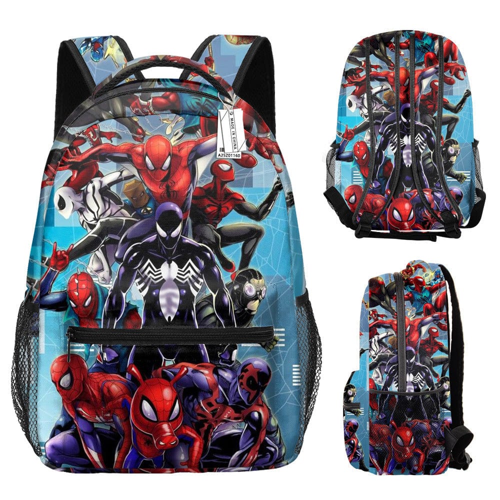 Sac à dos enfant, motifs Spiderman, super-héros, rentrée scolaire.