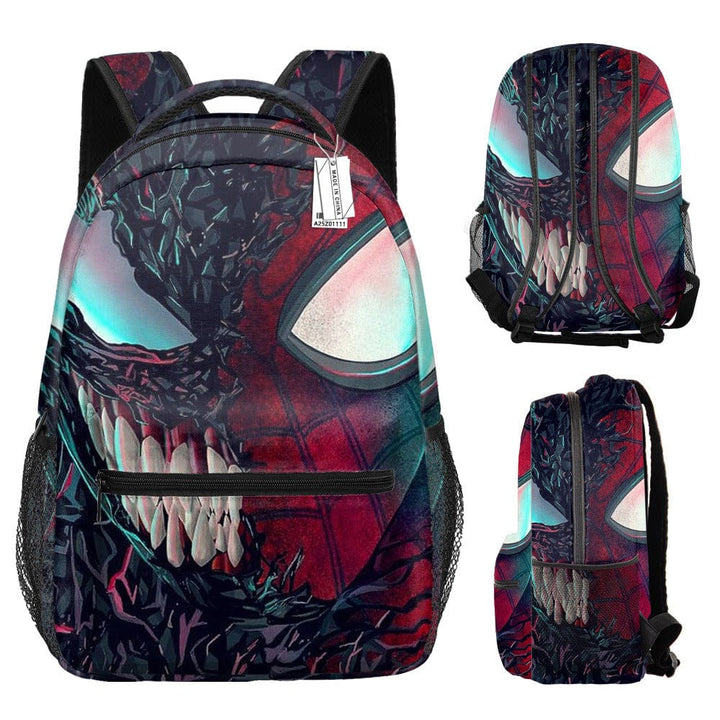 Sac à dos enfant, motifs Spiderman, super-héros, rentrée scolaire.