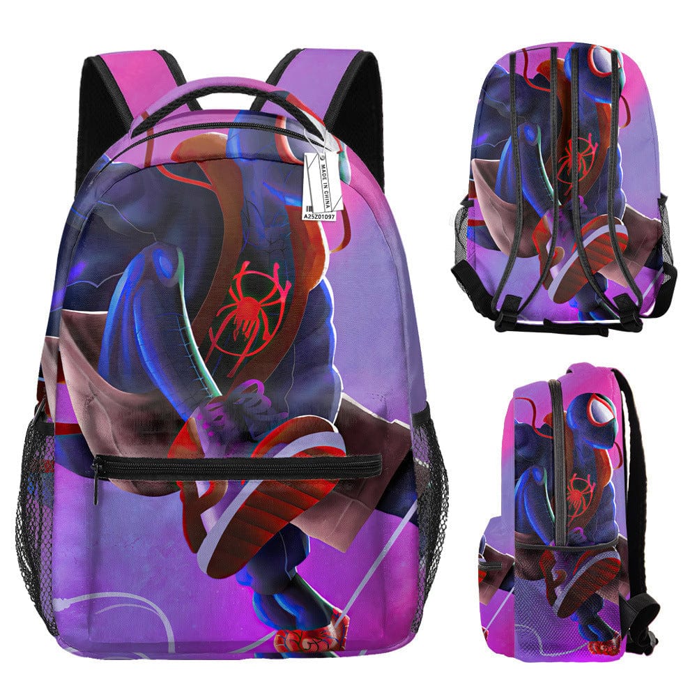Sac à dos enfant, motifs Spiderman, super-héros, rentrée scolaire.