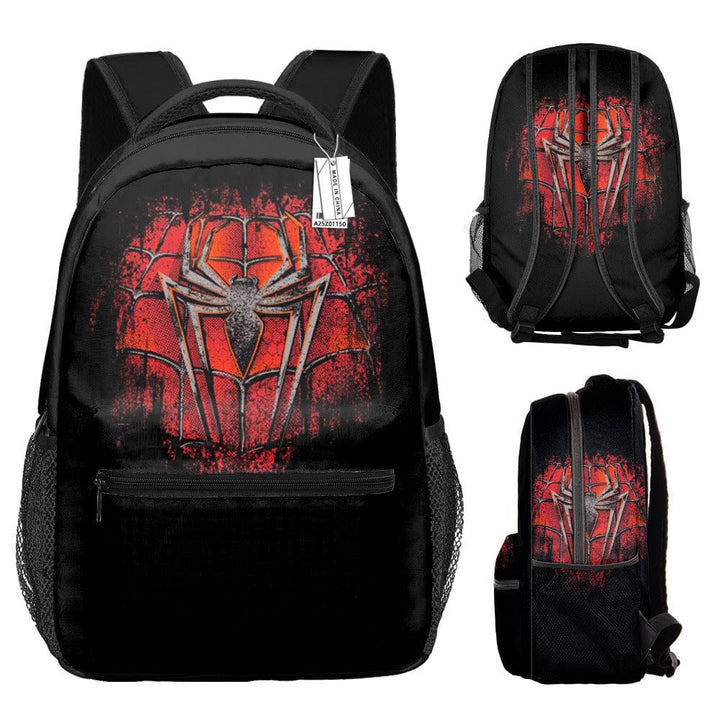 Sac à dos enfant, motifs Spiderman, super-héros, rentrée scolaire.