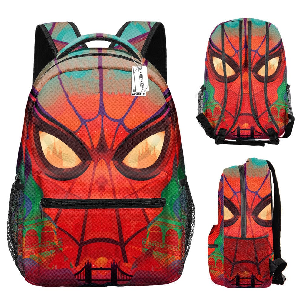 Sac à dos enfant, motifs Spiderman, super-héros, rentrée scolaire.