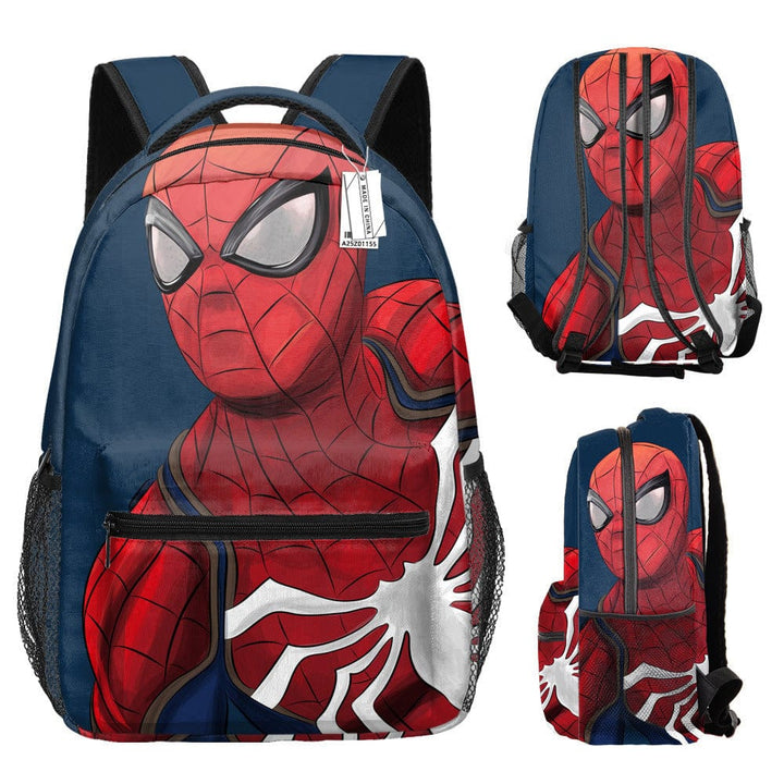 Sac à dos enfant, motifs Spiderman, super-héros, rentrée scolaire.
