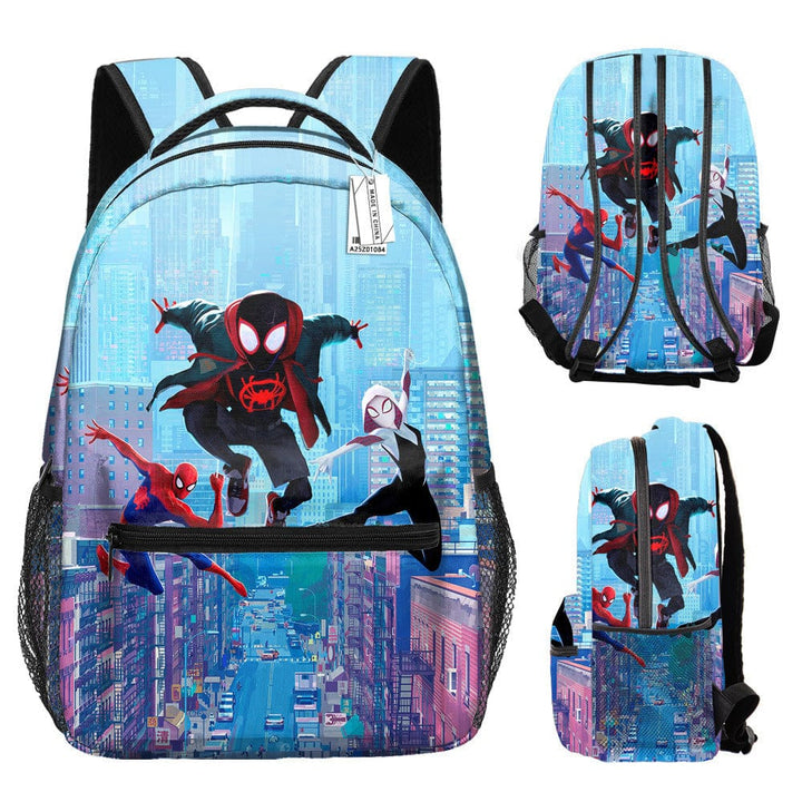 Sac à dos enfant, motifs Spiderman, super-héros, rentrée scolaire.