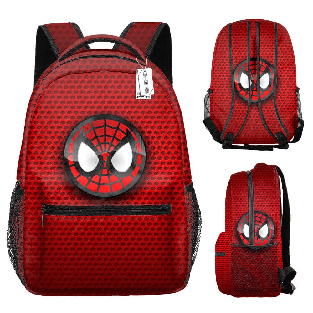 Sac à dos enfant, motifs Spiderman, super-héros, rentrée scolaire.