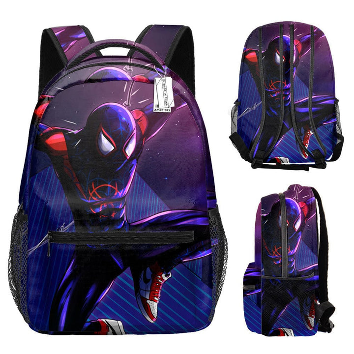 Sac à dos enfant, motifs Spiderman, super-héros, rentrée scolaire.