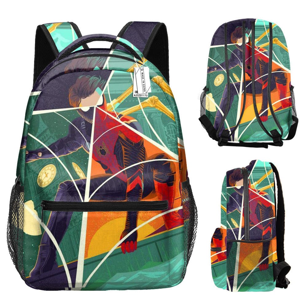 Sac à dos enfant, motifs Spiderman, super-héros, rentrée scolaire.