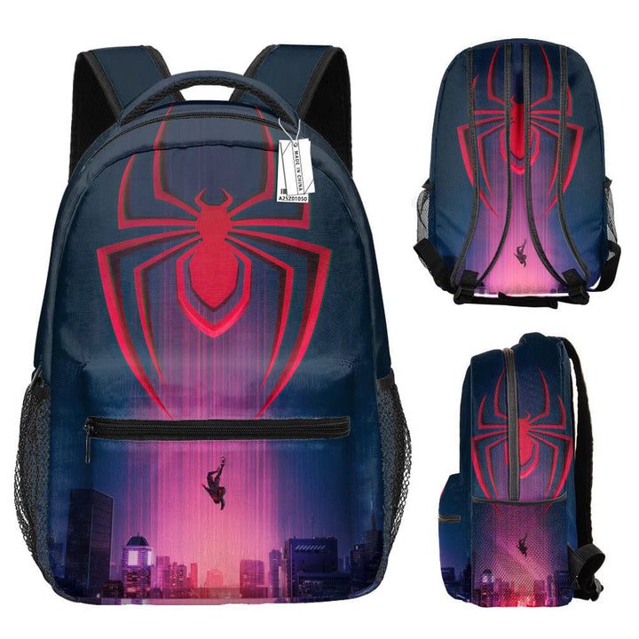 Sac à dos enfant, motifs Spiderman, super-héros, rentrée scolaire.