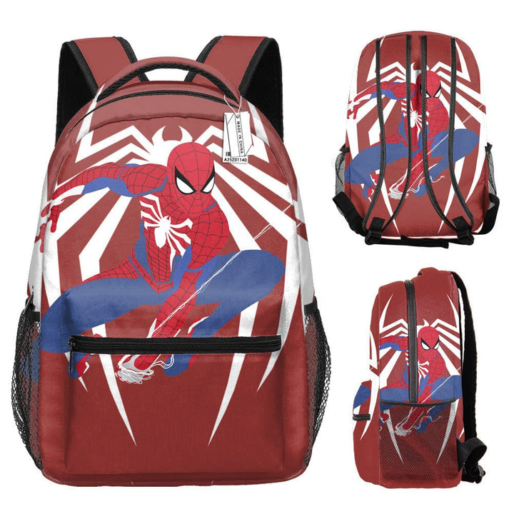 Sac à dos enfant, motifs Spiderman, super-héros, rentrée scolaire.