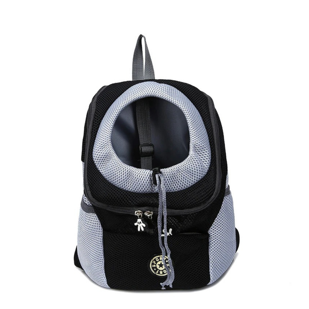 Sac à dos transport animaux ergonomique et résistant, avec sangle sécurité et matériaux respirants pour confort optimal.