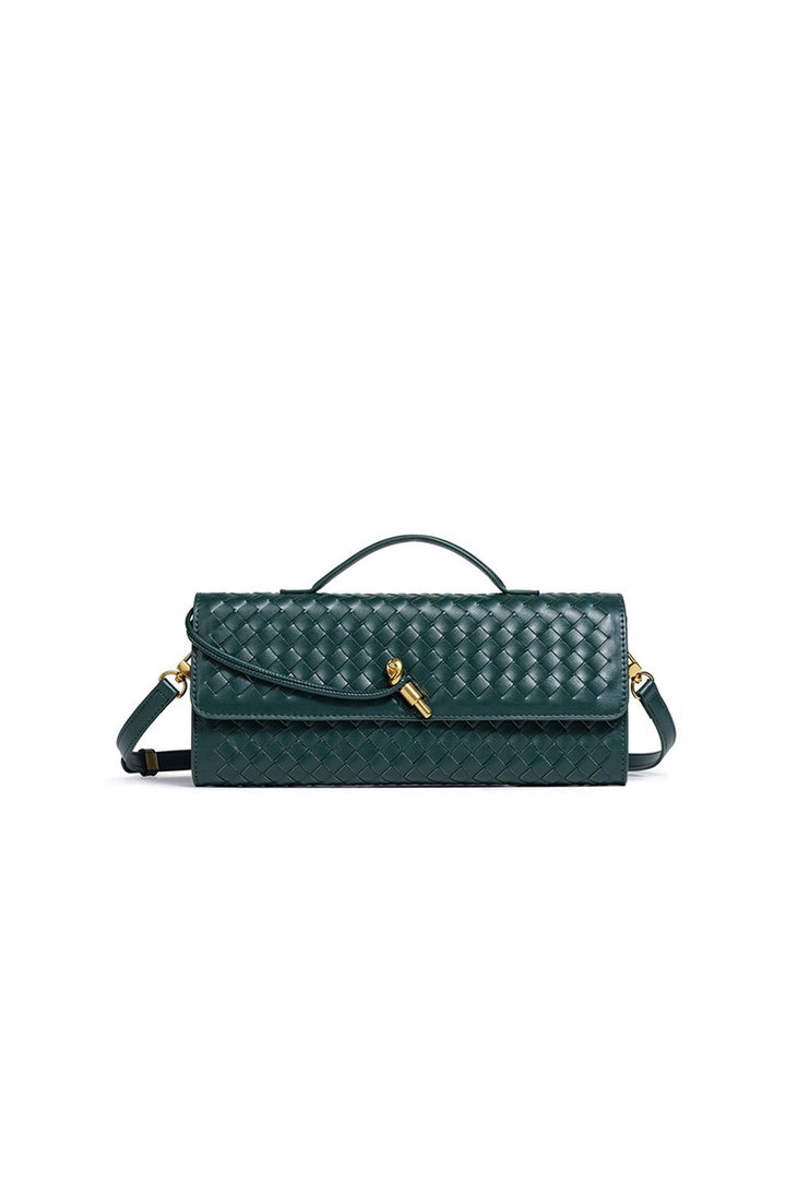 Sac de soirée élégant baguette tressé pour femme, accessoire chic pour vos événements.
