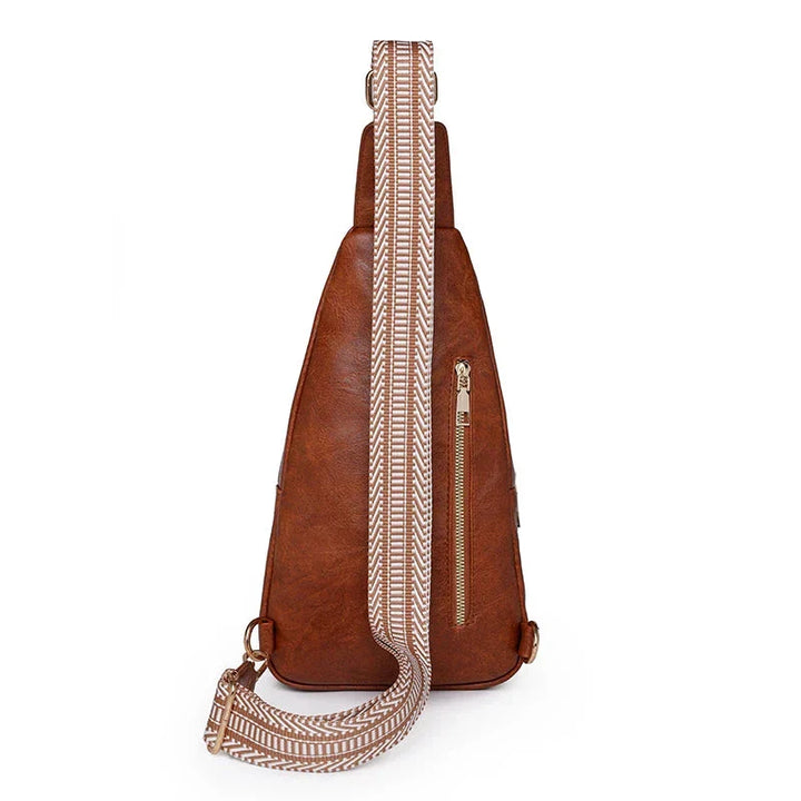 Sac banane femme en cuir PU, pratique et tendance, pour transporter les essentiels lors de toute activité.