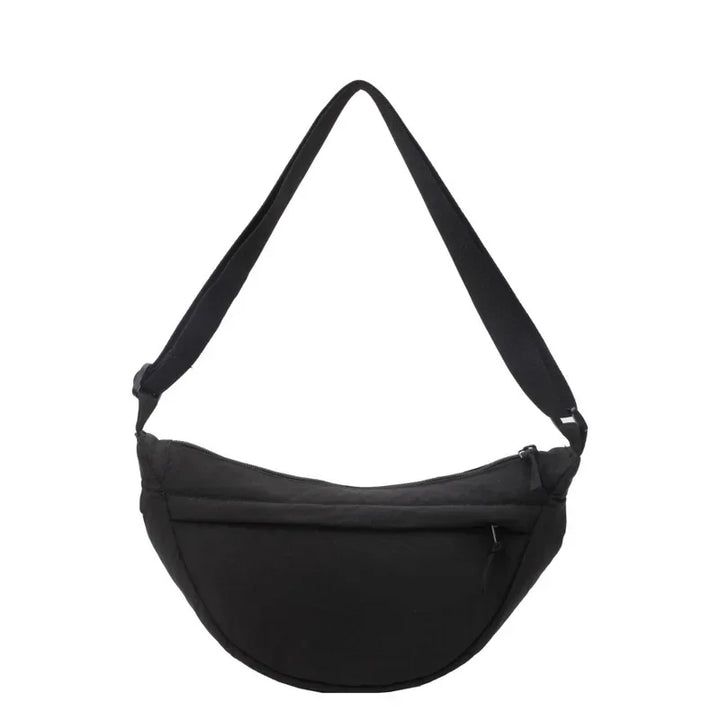 Sac banane femme élégant en nylon, parfait pour la ville, les festivals ou les balades quotidiennes.