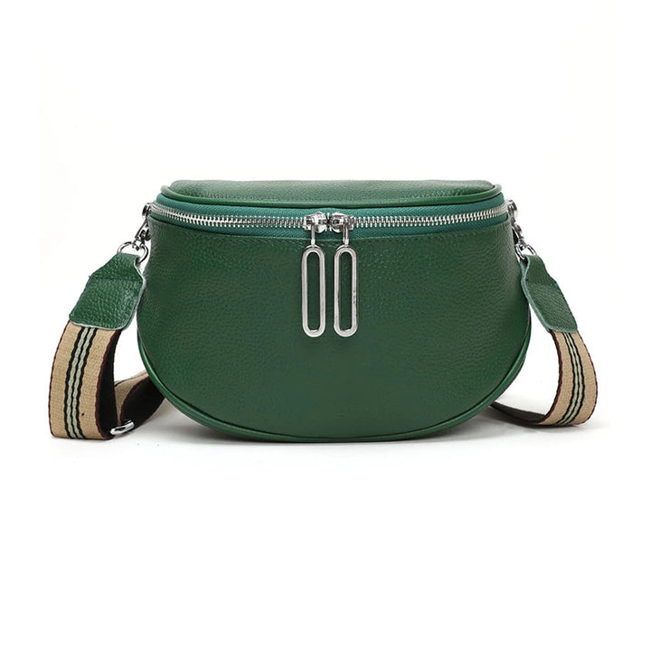 Sac banane femme en similicuir texturé, élégant et fonctionnel pour toutes vos sorties urbaines.