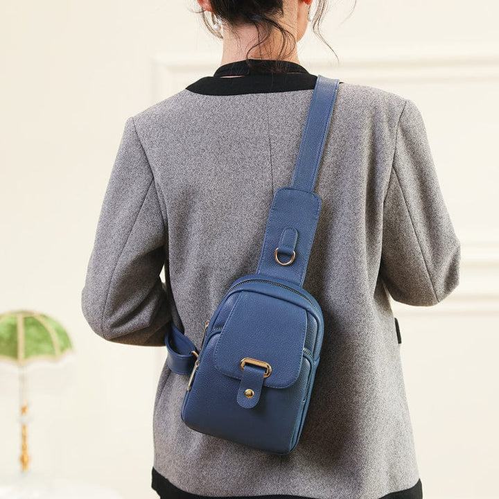 Sac banane en cuir PU, accessoire idéal pour les voyages, gardant les essentiels à portée de main