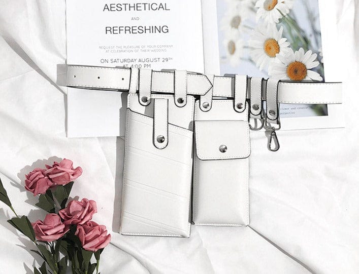 Sac banane élégant Marianna en cuir PU couleur taupe, style chic et polyvalent pour femme