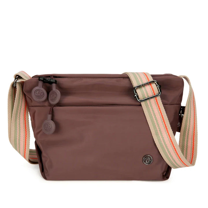 Sac banane bleu ciel, léger et pratique, pour femme, parfait pour les excursions estivales