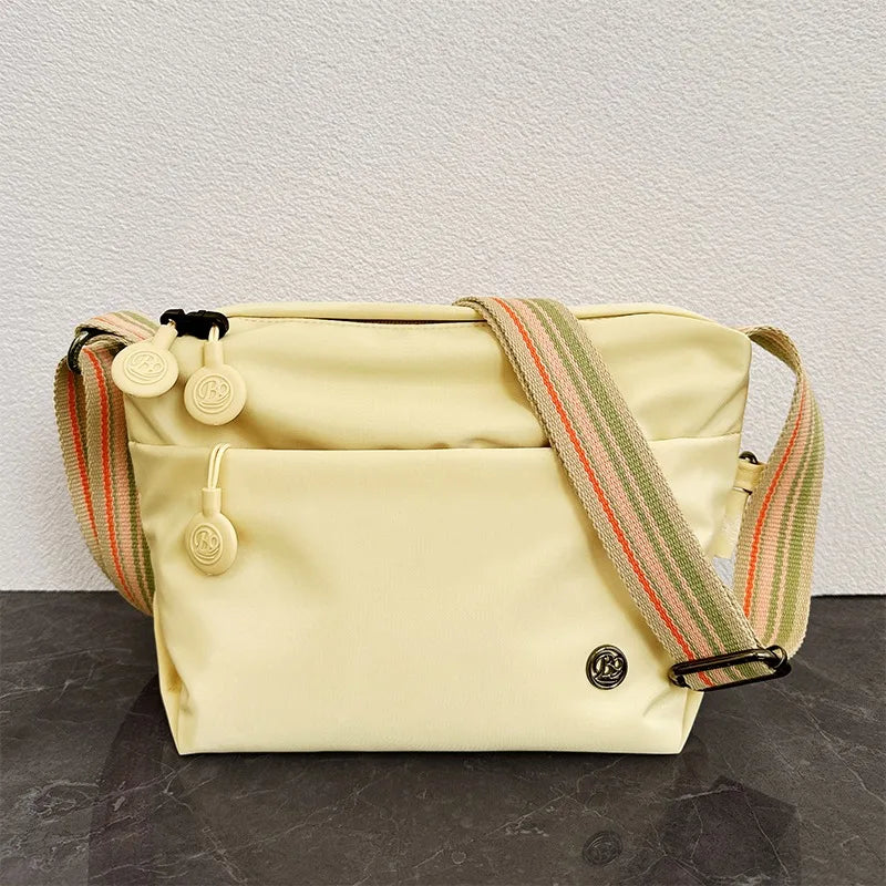 Sac banane bleu marine, anti-vol, léger, nylon, imperméable femme, pour voyages organisés
