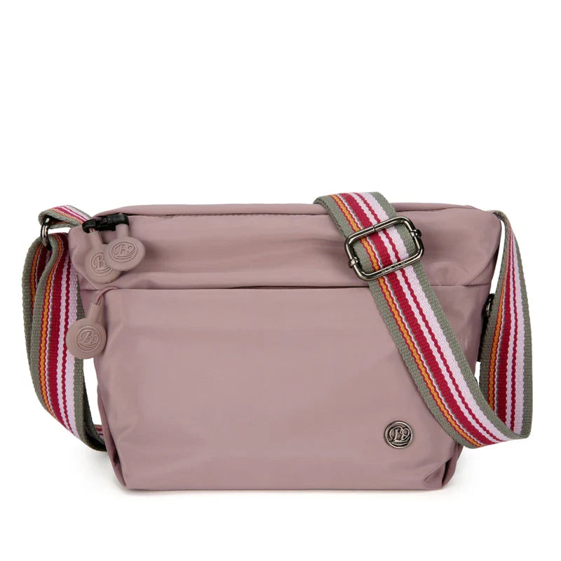 Sac banane violet clair, imperméable et léger, pour femmes voyageuses, style moderne
