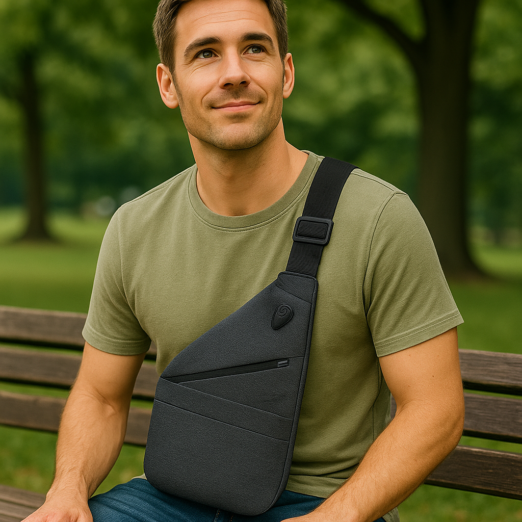 Sac urbain discret et étanche, parfait pour la sécurité quotidienne et les aventures de voyage.