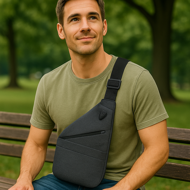 Sac urbain discret et étanche, parfait pour la sécurité quotidienne et les aventures de voyage.