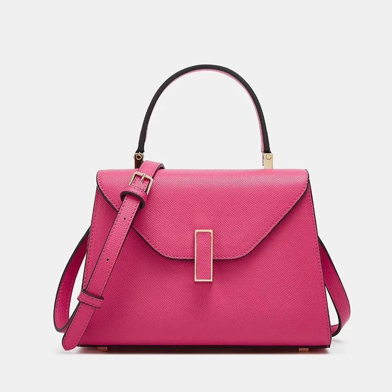 Sac femme Catalina en cuir synthétique, accessoire raffiné pour toutes occasions, couleur noire.
