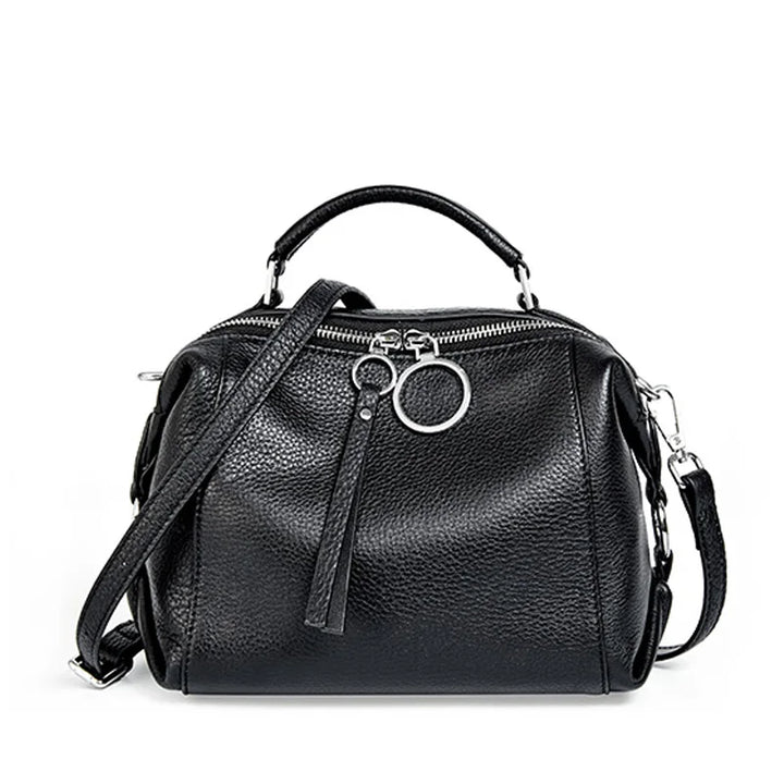 Sac bandoulière en cuir femme, élégant et polyvalent, parfait pour un usage quotidien.