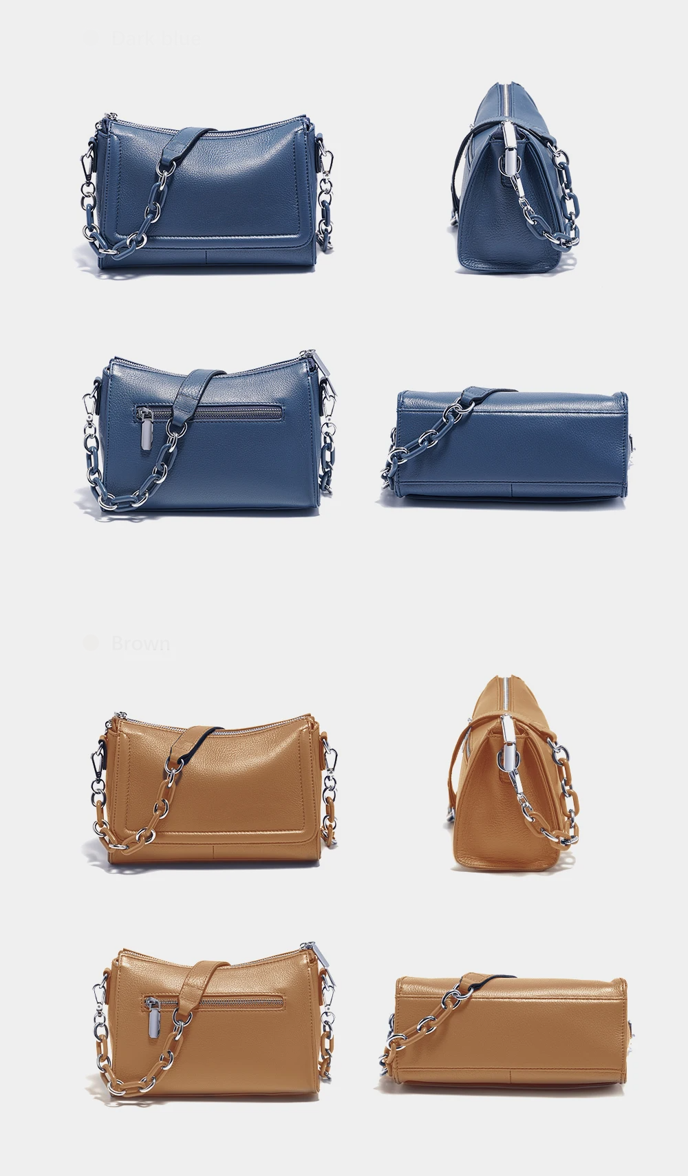 Sac femme noir en cuir végétalien, bandoulière ajustable, look minimaliste et raffiné, polyvalent.