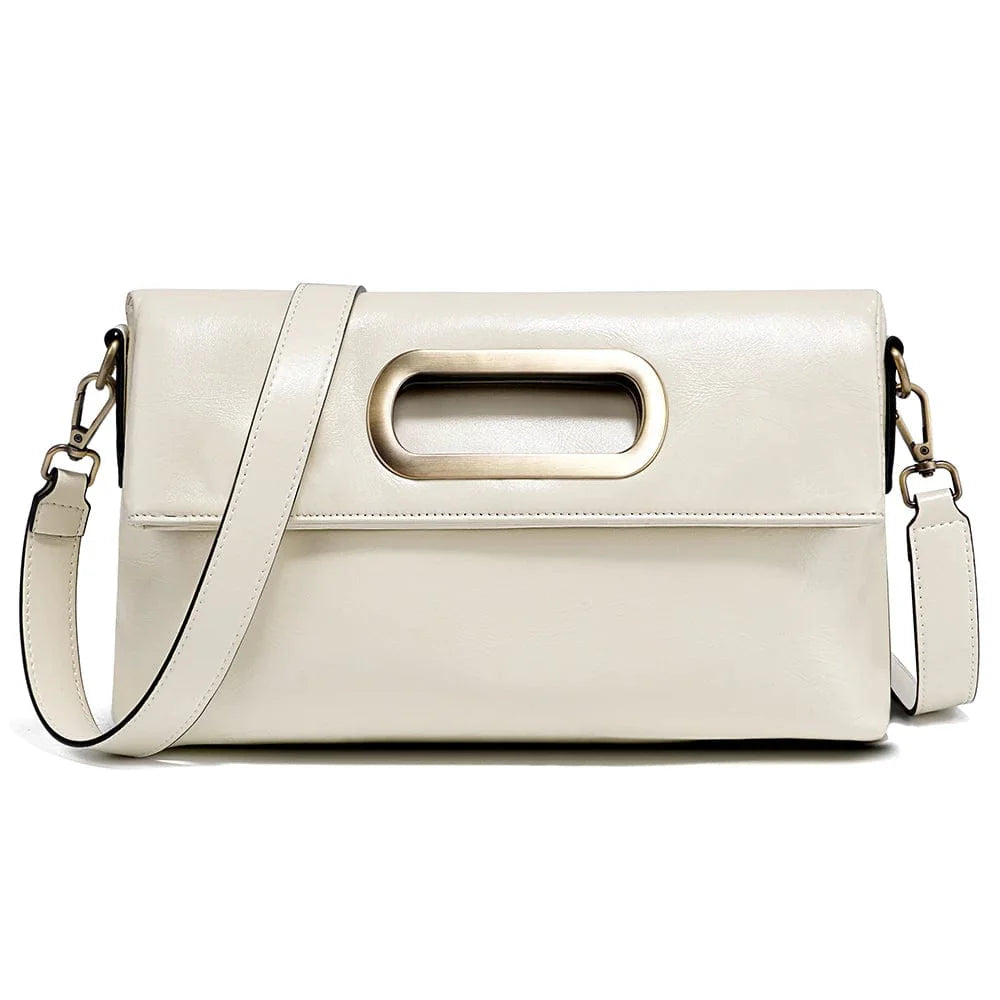 Collection de sacs Gabrielle en cuir de différentes couleurs, présentant l'éventail de choix.