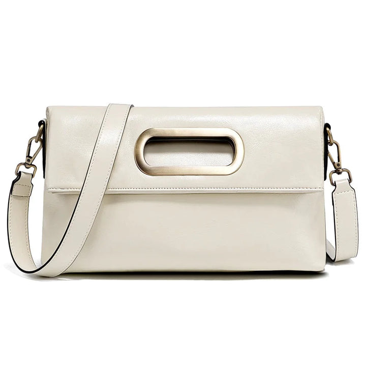 Collection de sacs Gabrielle en cuir de différentes couleurs, présentant l'éventail de choix.