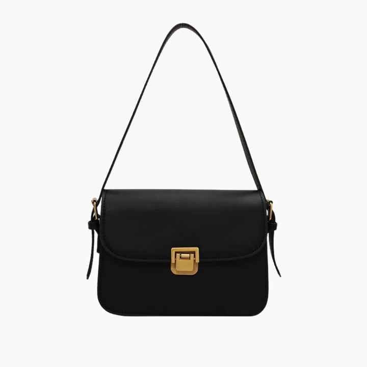 Sac épaule femme minimaliste beige. Similicuir lisse, accessoire de mode moderne, style intemporel.