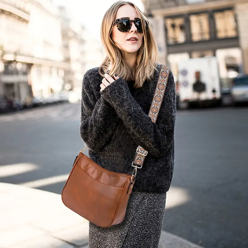 Sac femme vegan en cuir végétalien, accessoire de mode éthique et élégant pour le quotidien.