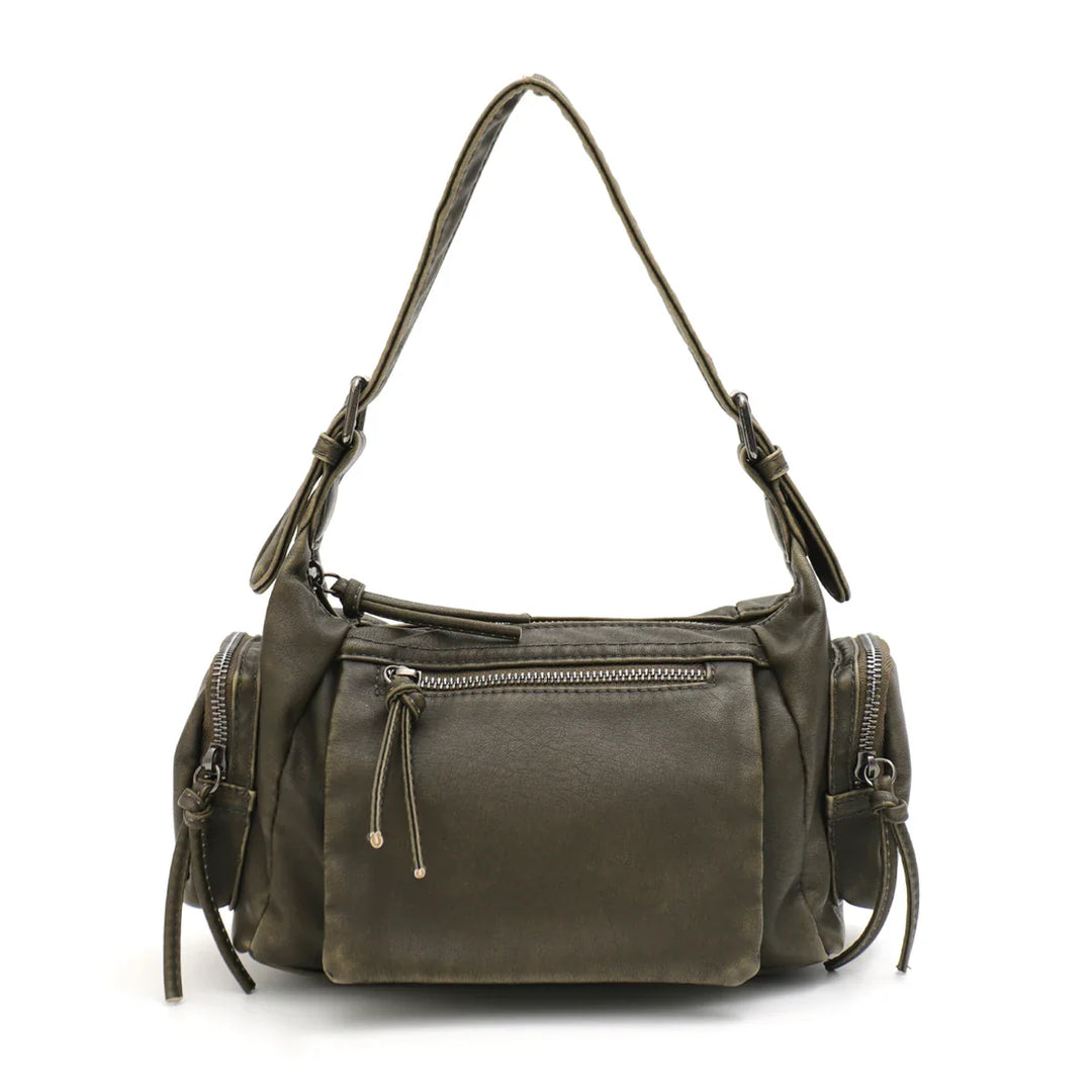 Sac rétro délavé pour femme. Style unique, parfait pour un usage quotidien chic.