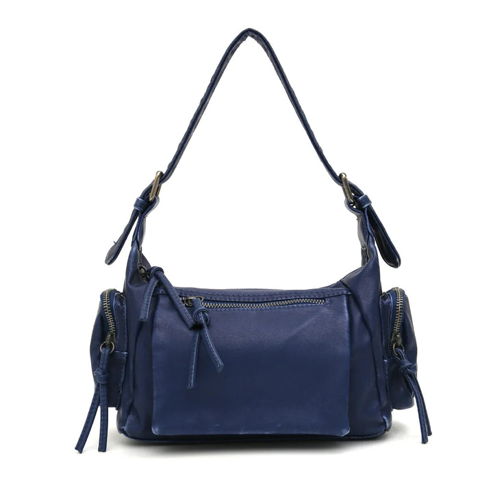 Sac épaule femme délavé vintage, spacieux et tendance. Le choix parfait.