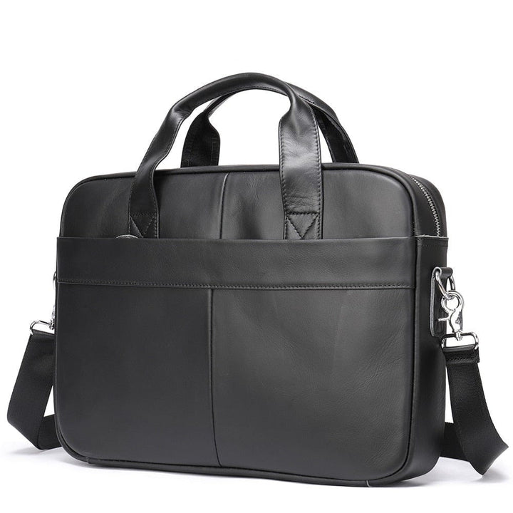 Sac à main professionnel homme, cuir vegan, pour documents et essentiels quotidiens