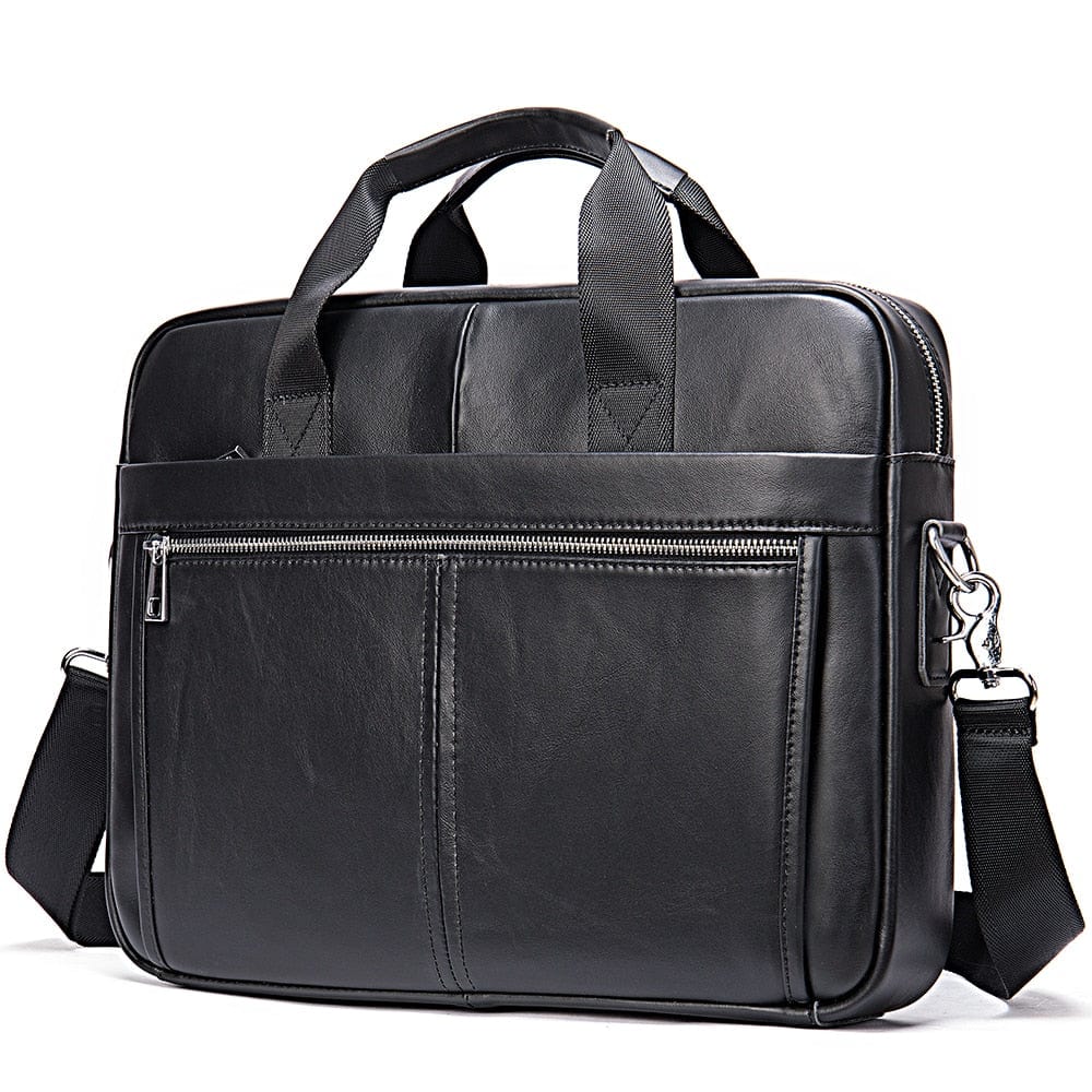 Accessoire homme: sac bandoulière élégant en cuir vegan, fonctionnel et stylé