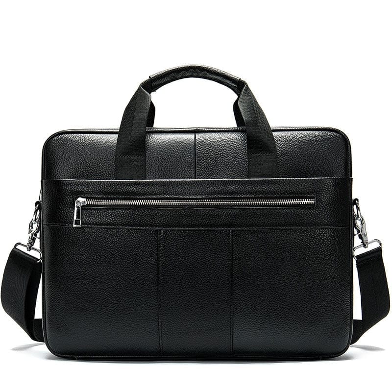 Sac bandoulière homme en matière cuir vegan durable, avec sangle réglable