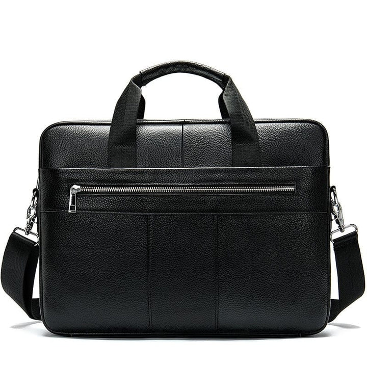 Sac bandoulière homme en matière cuir vegan durable, avec sangle réglable