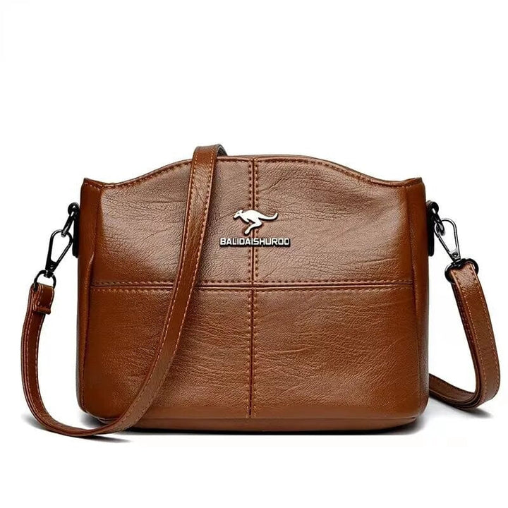 Sac à main polyvalent en cuir, sac à épaule pour femme. Alliez confort et élégance urbaine.